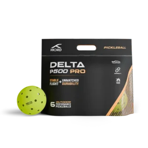Hundred Delta P500 Pro Outdoor Pickleball Ball – Neon Yellow
